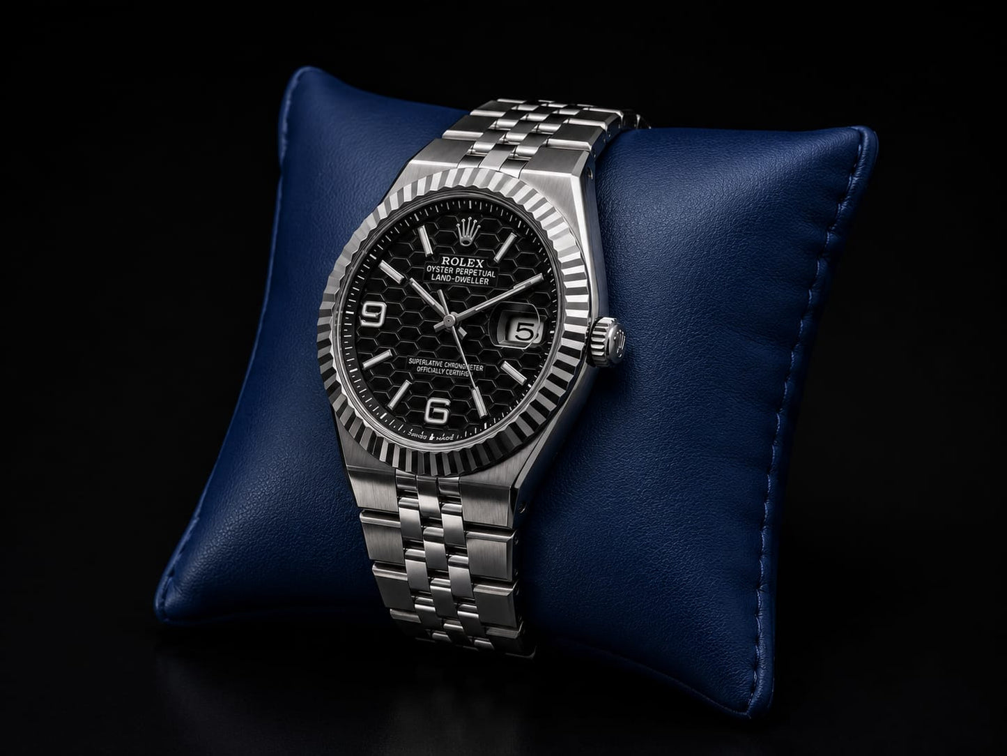 Luxury Semi-Automatic Mechanical Men's Watch – Stainless Steel Bracelet, Date Display,