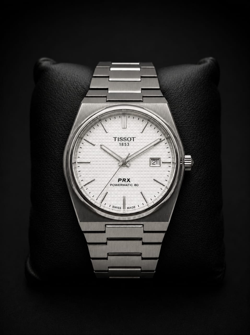 Luxury PRX Powermatic 80 Automatic Men's Watch - Waffle Dial Collection