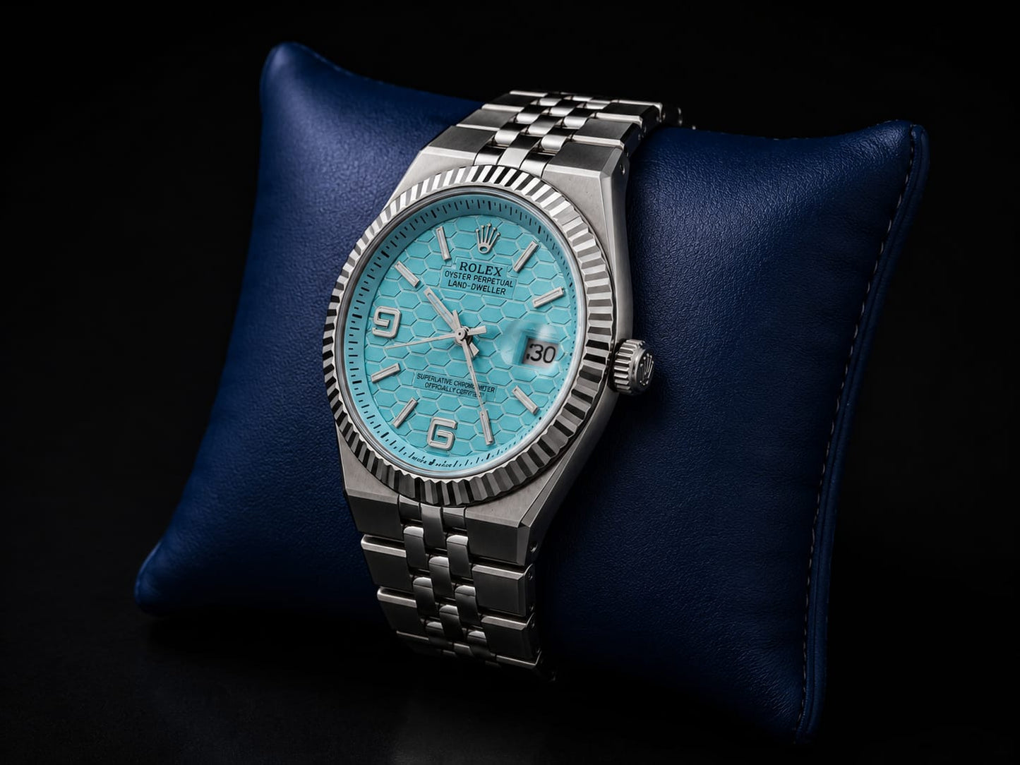 Luxury Semi-Automatic Mechanical Men's Watch – Stainless Steel Bracelet, Date Display,