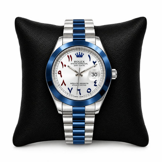 ROLEX ARABIC STEEL WATCH