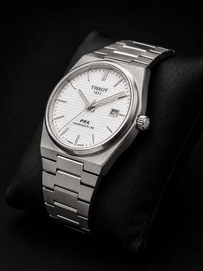 Luxury PRX Powermatic 80 Automatic Men's Watch - Waffle Dial Collection